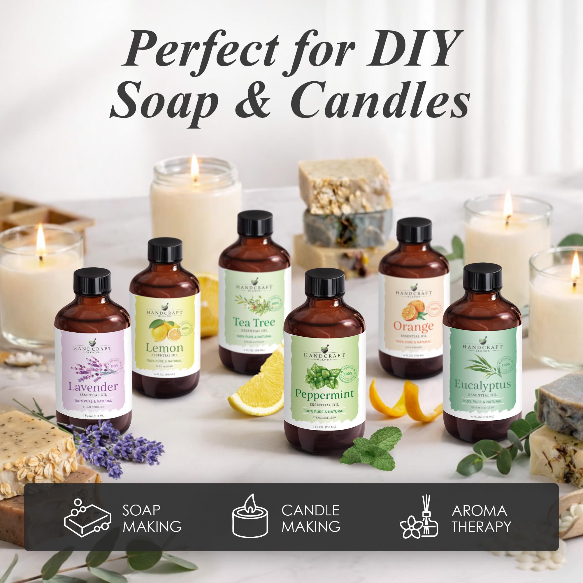 Handcraft Blends Thyme, cuidado de piel, aceite para mezclas caseras.