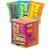 Hangryboy bocadillo proteico con chocolate blanco y mantequilla de cacahuate, snack postentrenamiento