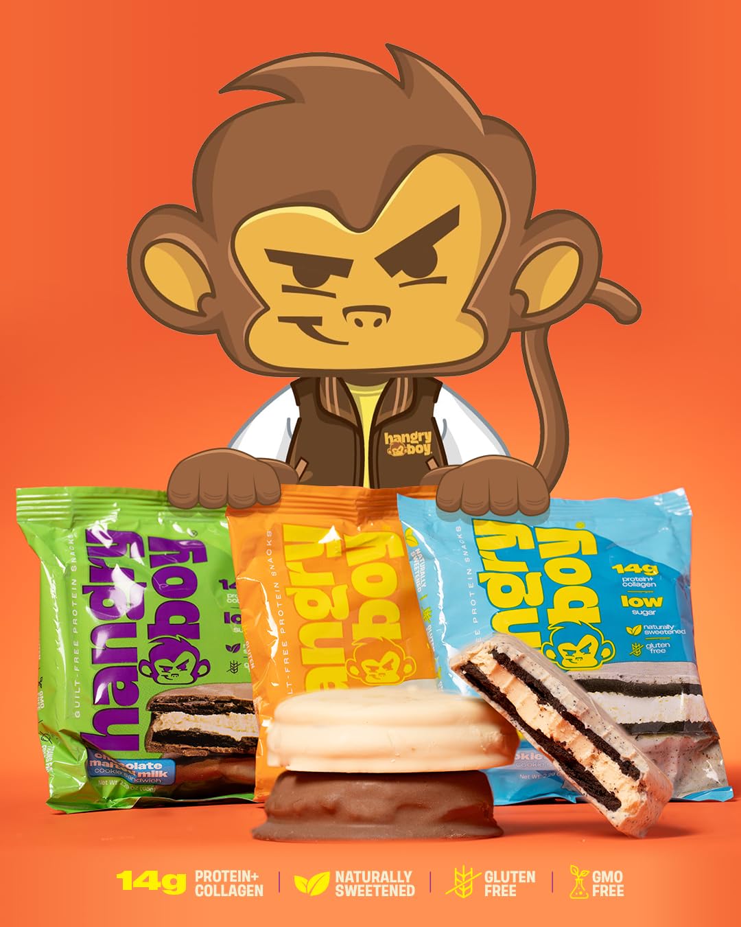 Hangryboy pack variado de sabores, perfecto para probar diferentes opciones