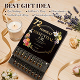 Hanolly regalo lujo: set de aceites en frasco ámbar para regalo premium