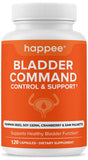 Happee bote de cápsulas, control de vejiga en uso diario.