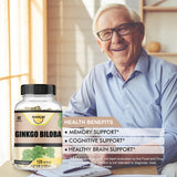 Opción sin transgénicos de Happi Mi Nutrition Ginkgo Biloba para bienestar.