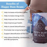 Happy Bum Co cafe enema orgánico para desintoxicación suave y natural.