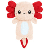 Almohada caliente de Happy Fuel axolotl para calor reconfortante.