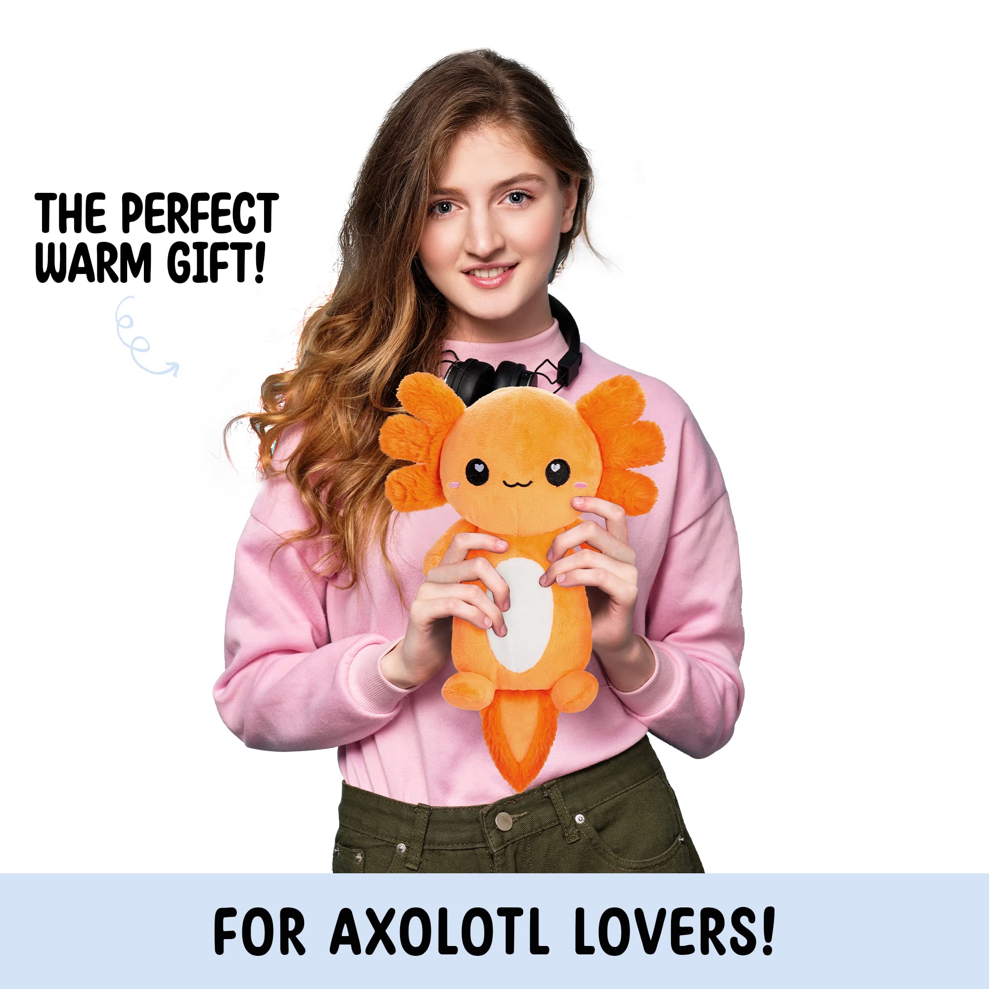 Axolotl de Happy Fuel con diseño kawaii para niños