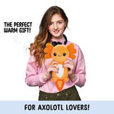 Axolotl de Happy Fuel con diseño kawaii para niños