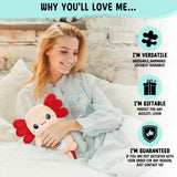 Compañía kawaii Happy Fuel axolotl para niños y adultos.