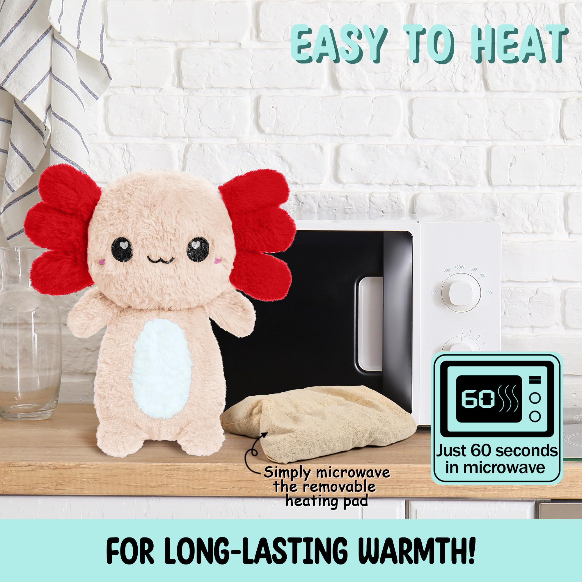 Regalo ideal de Happy Fuel axolotl para todas las edades.