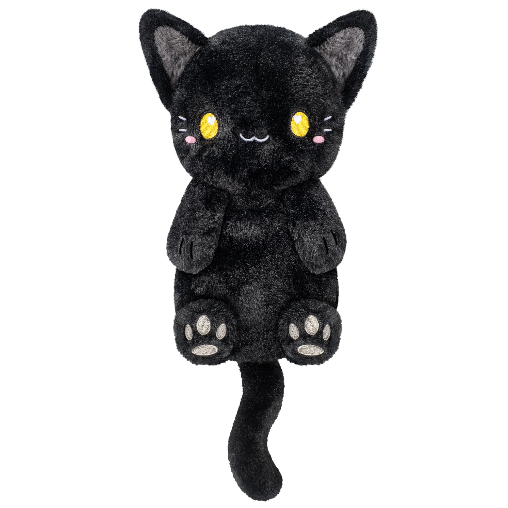 Gato negro de Happy Fuel caliente rápido en microondas para confort inmediato