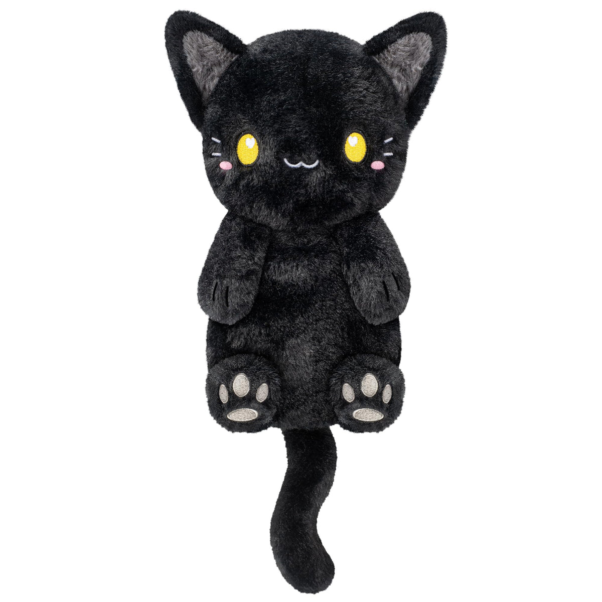 Gato negro de Happy Fuel caliente rápido en microondas para confort inmediato