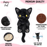 Gato negro sin fragancia de Happy Fuel personalizable con aceites