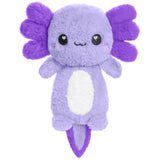 Happy Fuel axolotl morado calentador de peluche, suave y reconfortante para dormir