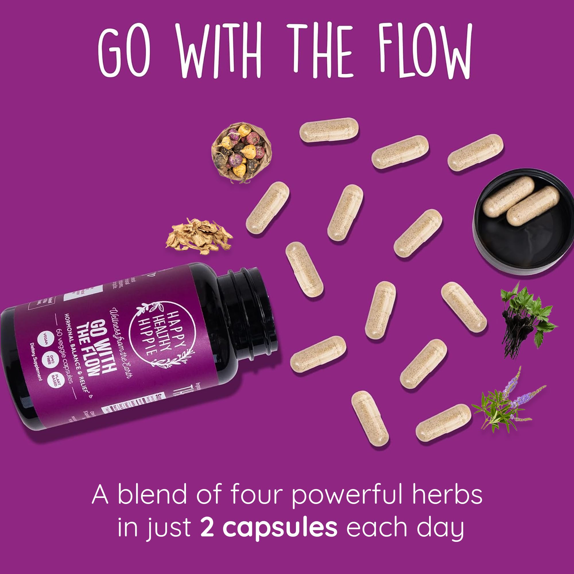 Happy Healthy Hippie balance hormonal cohosh negro para confort hormonal