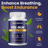 Happy Runner Pre-Run: sensación de energía y respiración más fluida