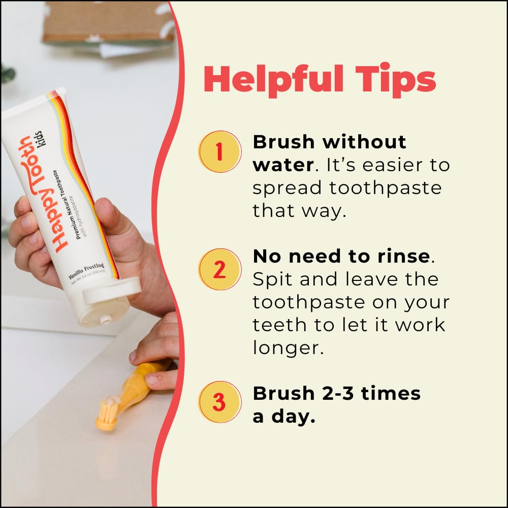 Happy Tooth, formulado por dentistas con ingredientes limpios para toda la familia.