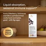 Etiqueta de Harker Herbals con lista de ingredientes.