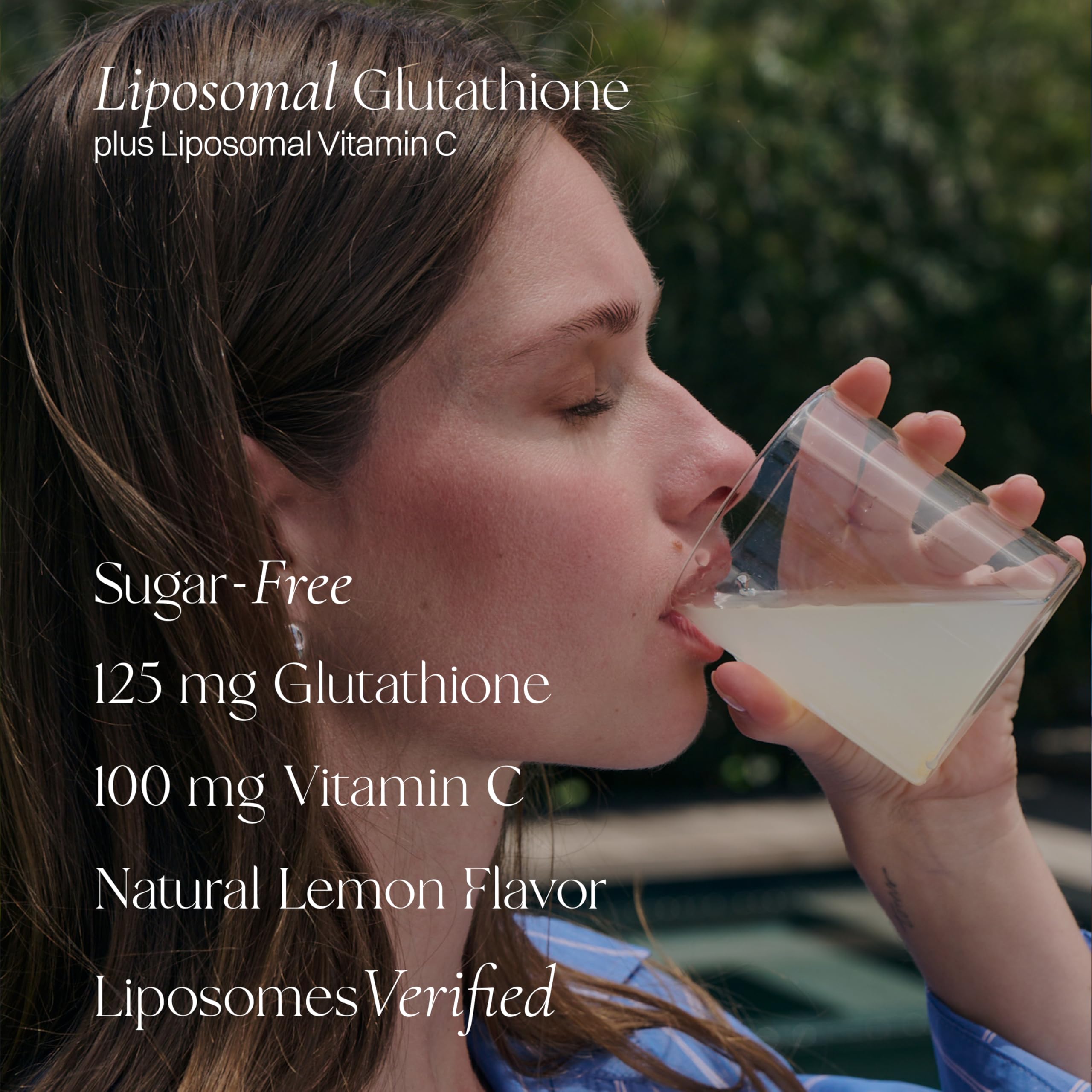 Haroutine polvo liposomal de glutatión, opción vegana y sin azúcar.