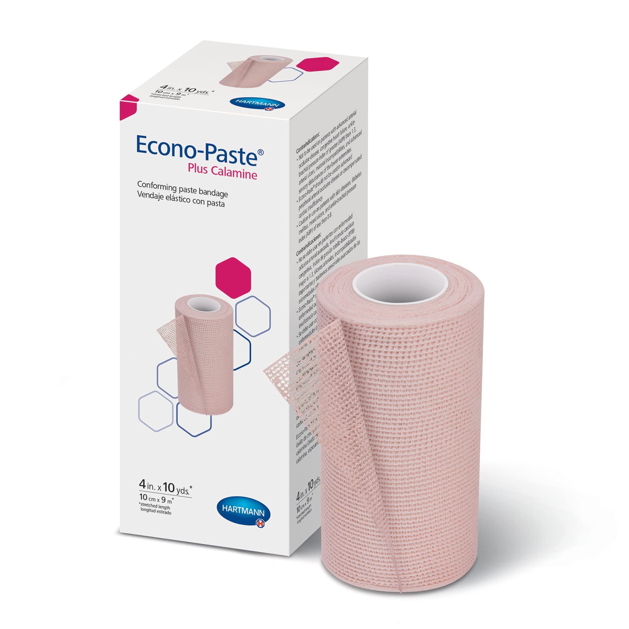 Hartmann H Econo-Paste banda-zinc-oxid-con-calamina para vendaje cómodo