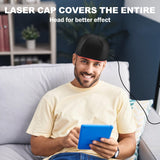 HAUBAT Laser Cap: seguridad y confort para sesiones regulares.