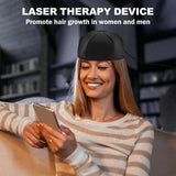 HAUBAT Laser Cap: tecnología de luz roja para terapia no invasiva.