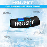 HAUEIRR banda de compresión con gel flexible para soporte y alivio.