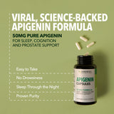HAVASU NUTRITION Apigenina 50 mg - etiqueta legible para confianza.