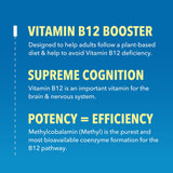 HAVASU NUTRITION B12 frambuesa: versión orgánica USDA y sabor frambuesa.
