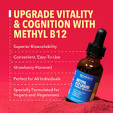 HAVASU NUTRITION B12 frambuesa, opción vegana y sin GMO.