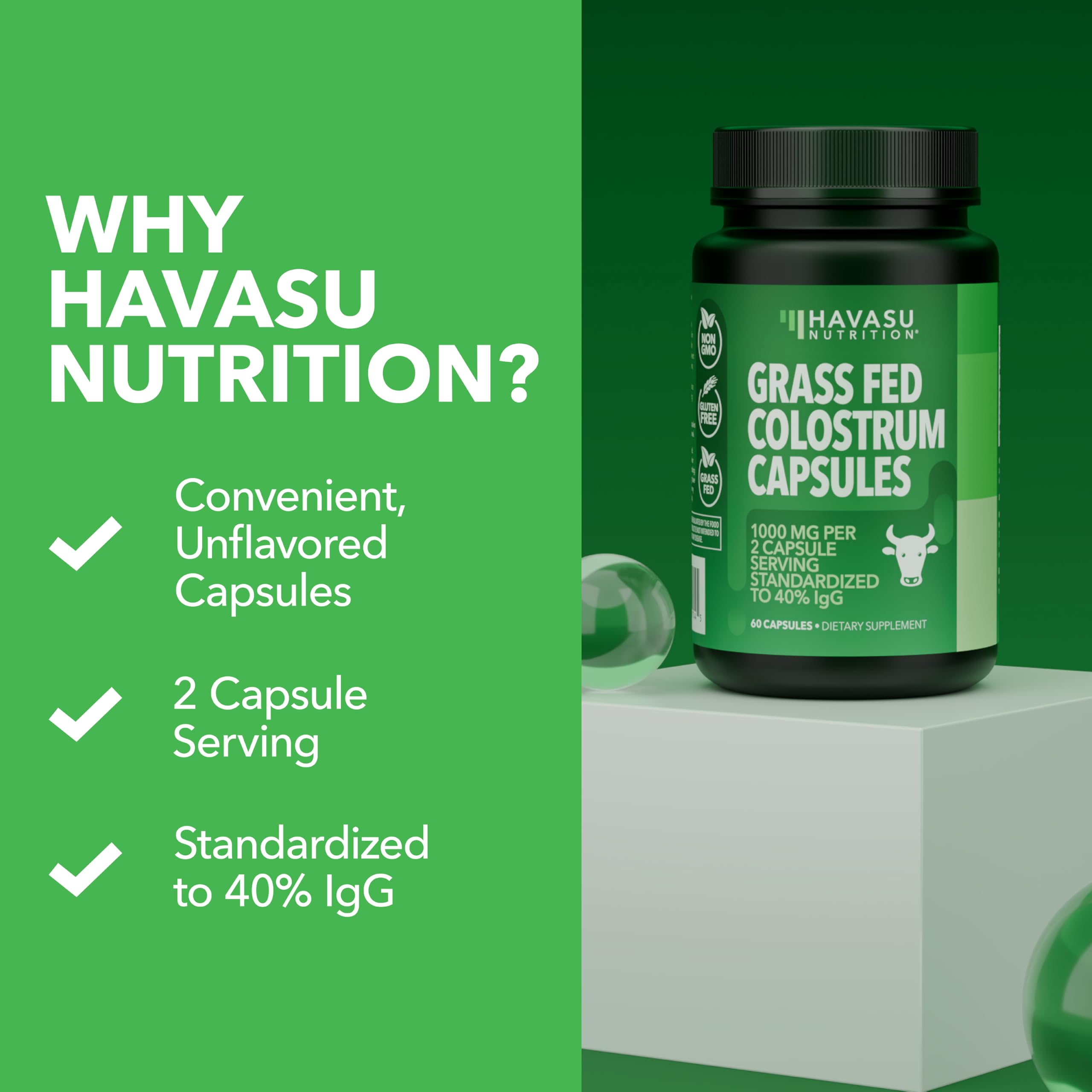 Cápsulas de absorcion optima HAVASU NUTRITION.