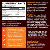 HAVASU NUTRITION cápsulas con aceite de semilla negra, dosis diaria