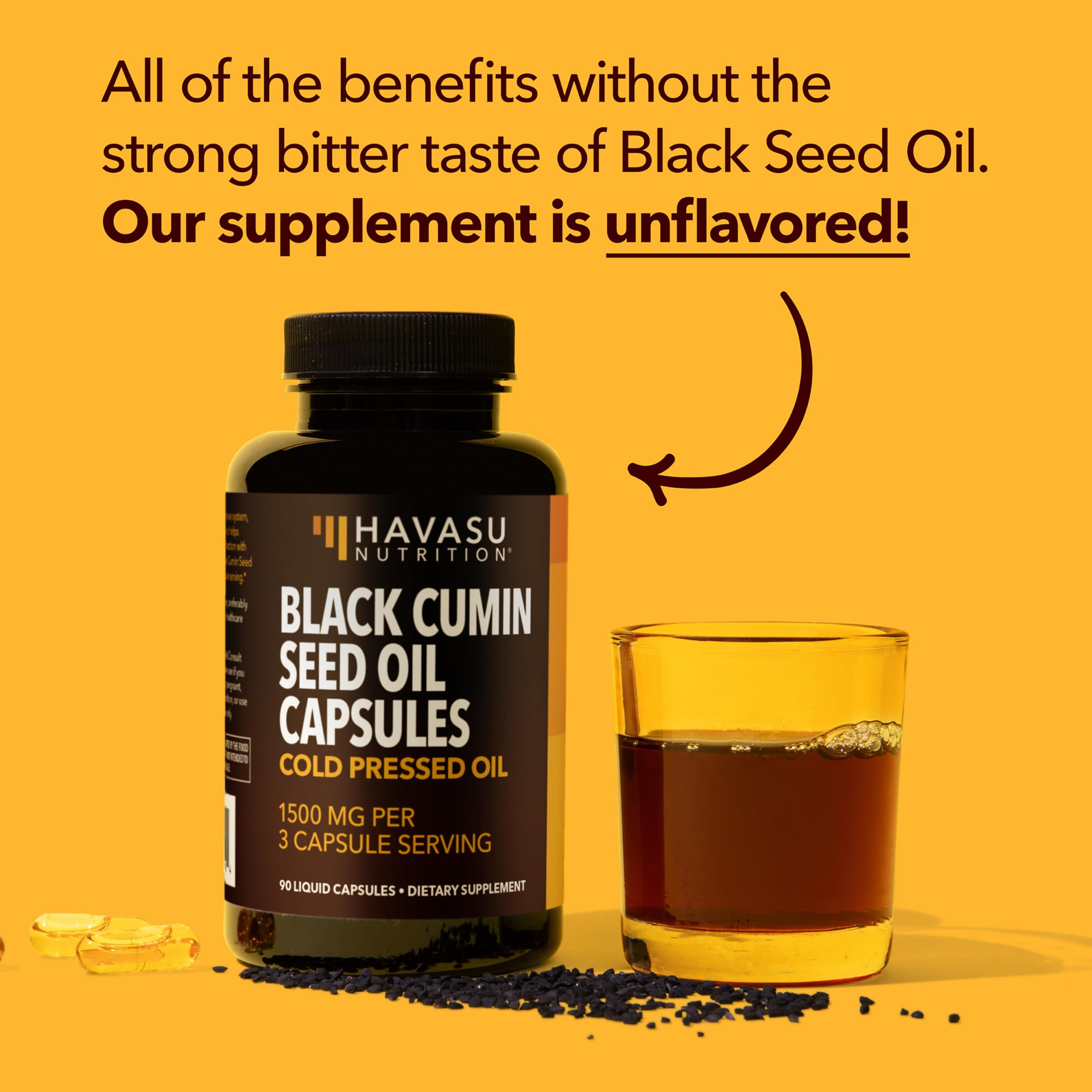 HAVASU NUTRITION cápsulas 1500 mg para apoyo general