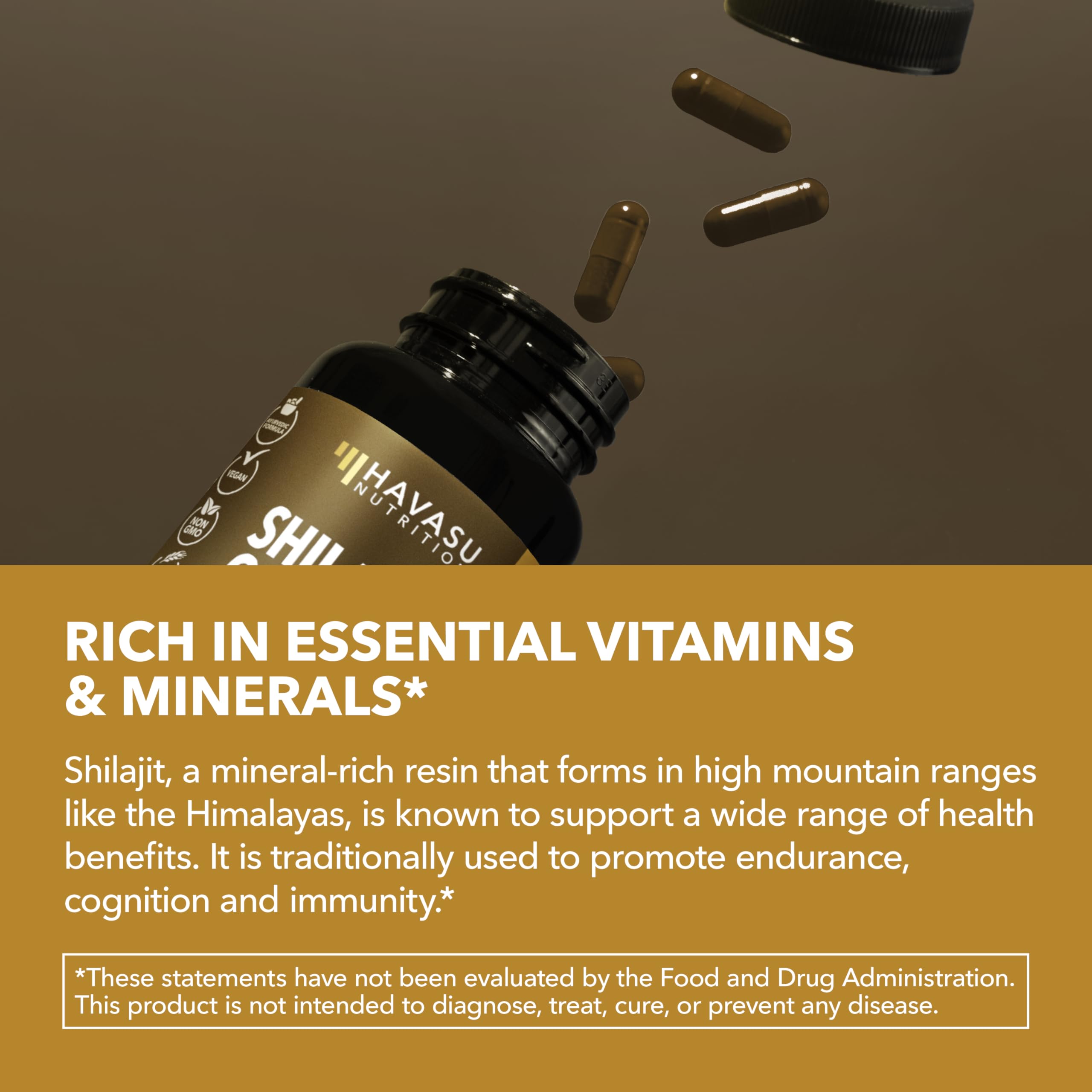 Energía sostenida con Shilajit HAVASU para rendimiento diario