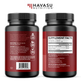 HAVASU NUTRITION cápsulas veganas libres de OGM.