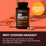 HAVASU NUTRITION dosis de 500 mg de Saw Palmetto por cápsula