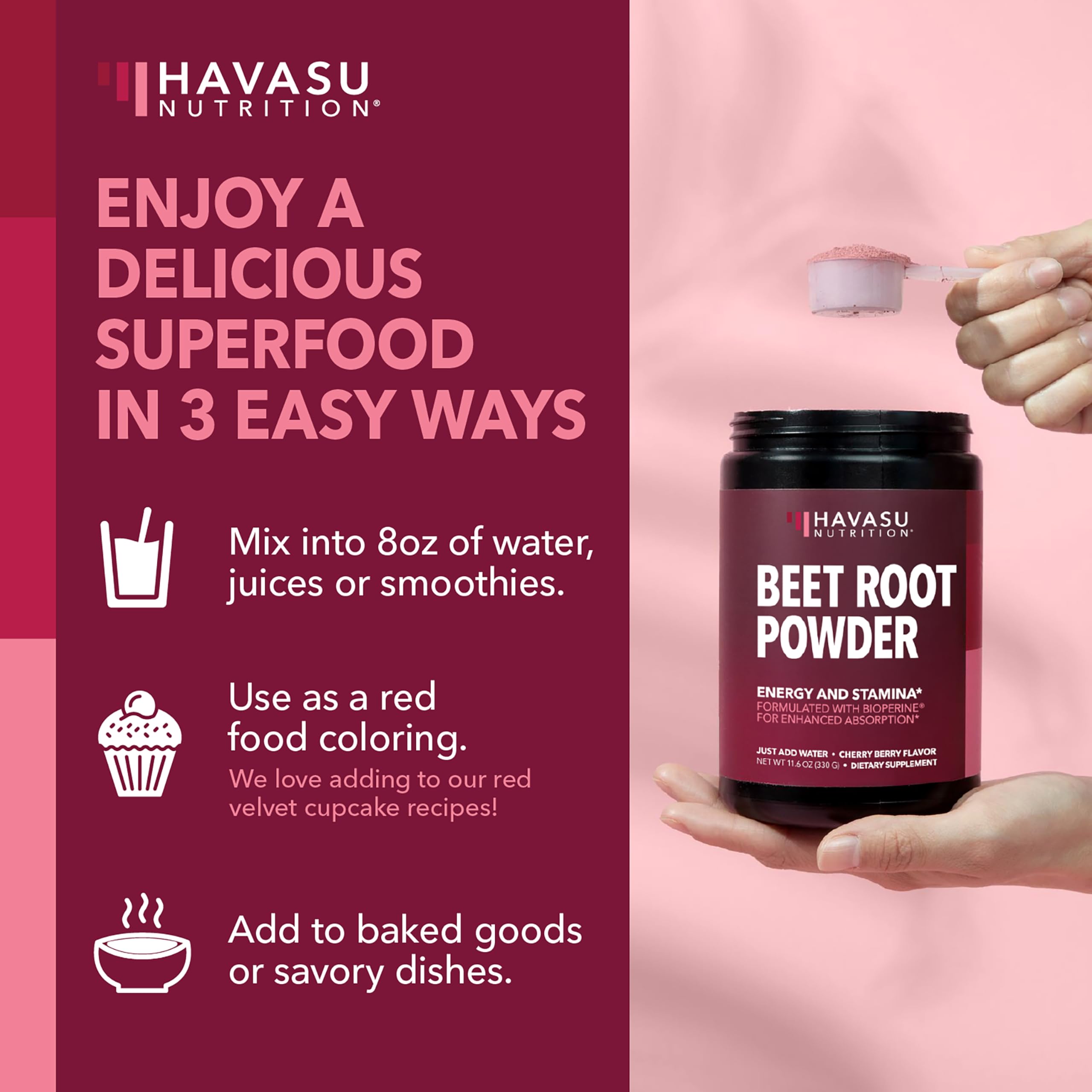 HAVASU NUTRITION recuperación suave tras el ejercicio
