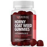 Gominolas HAVASU NUTRITION de Epimedium con frambuesa para energía diaria.