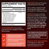 Etiqueta de HAVASU NUTRITION quema grasas nocturna: información útil y clara