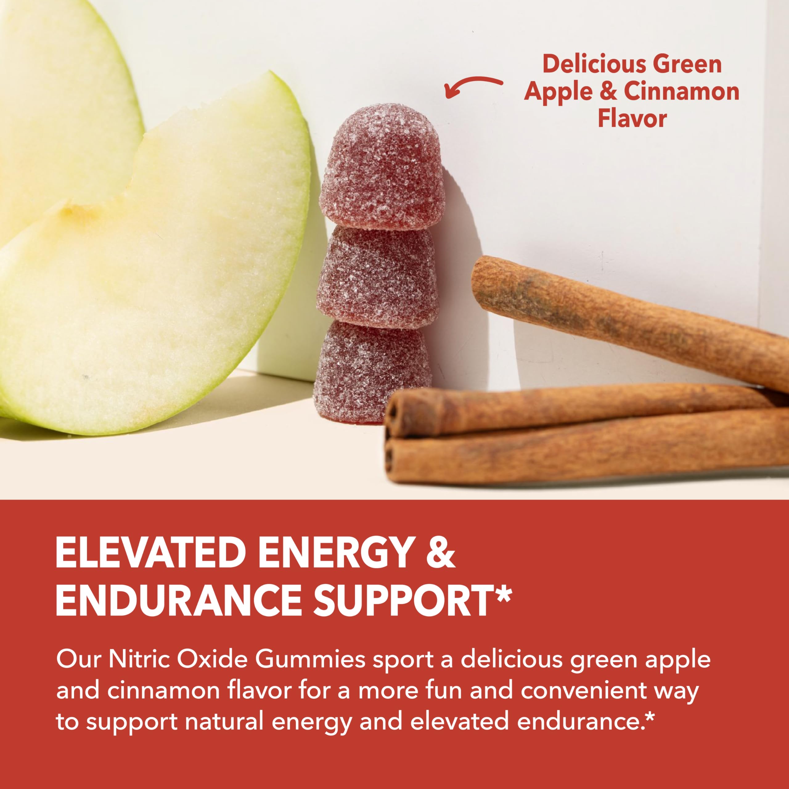 Gominolas sabor manzana verde HAVASU NUTRITION, recuperación suave tras ejercicio.
