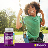 Idea de sabor frambuesa HAVASU NUTRITION gominolas para defensa natural.