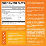 Gomitas HAVASU NUTRITION curcuma-jengibre en bote para uso diario.