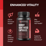 HAVASU NUTRITION, mezcla Tongkat Ali Muira Puama, energía sostenida para el dia.