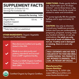 HAVASU NUTRITION maca orgánica, etiqueta frontal, información clara.