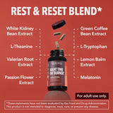 Melatonina y valeriana en HAVASU NUTRITION: ingredientes para relajación nocturna
