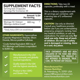 HAVASU NUTRITION Moringa: cápsulas verdes fáciles de tomar para energía diaria