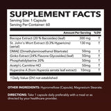 Capsulas de NeuroIGNITE, fáciles de tragar, potencial para memoria y claridad mental.