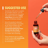 HAVASU NUTRITION Pumpkin Seed Oil, uso directo para ingesta sencilla.