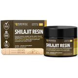 Resina Shilajit HAVASU NUTRITION desde Himalaya para vitalidad diaria.