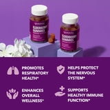 HAVASU NUTRITION Sambucus Gominolas: etiqueta destaca vitamina C y zinc para defensa diaria