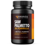 HAVASU NUTRITION Saw Palmetto: cápsulas avanzadas para apoyo prostático