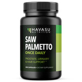 Havasu Nutrition Saw Palmetto cápsulas: apoyo diario a la salud prostática.